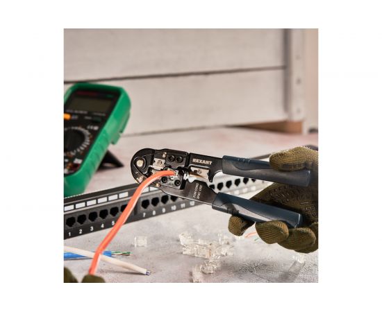 Компьютерный кримпер для обжима 8P8C REXANT ht-210N 12-3451 – изображение 2