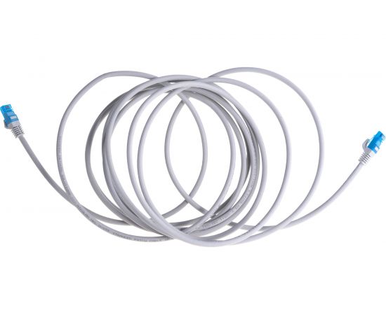 Шнур NIKOMAX U/UTP 4 пары, категория 6, 2хRJ45/8P8C, серый, 5м NMC-PC4UE55B-ES-050-C-GY – изображение 2