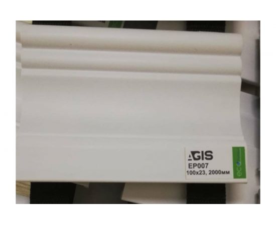 Плинтус Экополимер 100х23, 2000мм AGIS EP007 – изображение 2