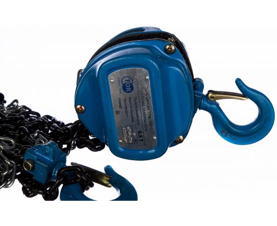 Ручная шестеренная таль TOR ТРШ (C) 0,5ТХ6М 1010561 – изображение 2