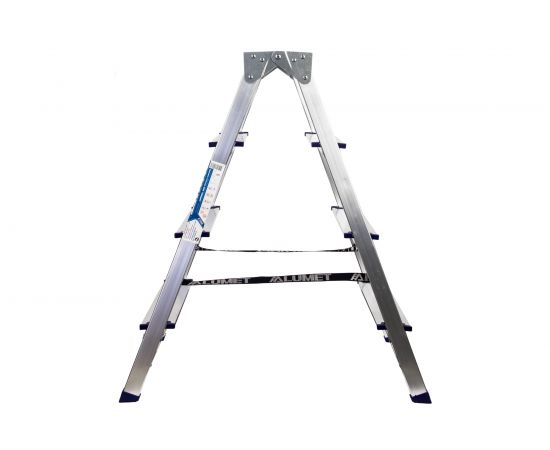 Двухсторонняя алюминиевая стремянка Алюмет AD A7204 – изображение 2