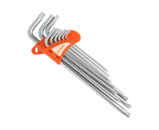 Набор ключей PATRIOT SKТ-9EL, TORX, экстра длинные, T10-T50, CRV, 9 шт 350002005 – изображение 2