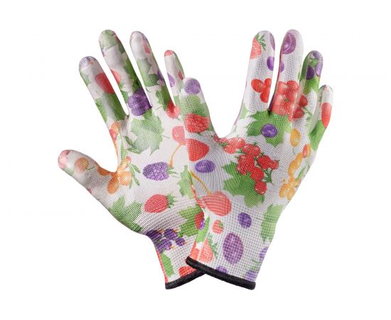 Нейлоновые с нитрилом перчатки Фабрика перчаток Цветок ПЕР-ПУ-ЦВ-960 – изображение 2