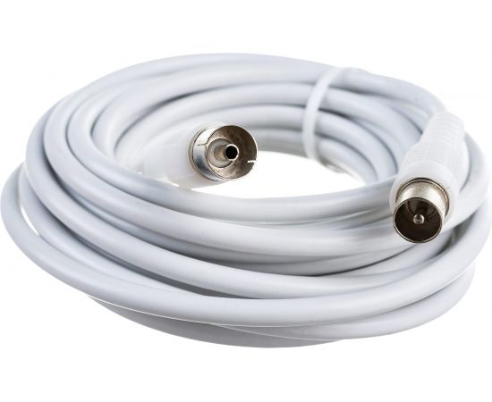 Антенный удлинитель DORI 3с2v белый L=5м. штекер-гнездо 1131-1 – изображение 2