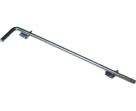 Засов для ворот Lucky Guy 700 (16x616x116 мм; оцинкованный) 720 09 202 0 – изображение 2