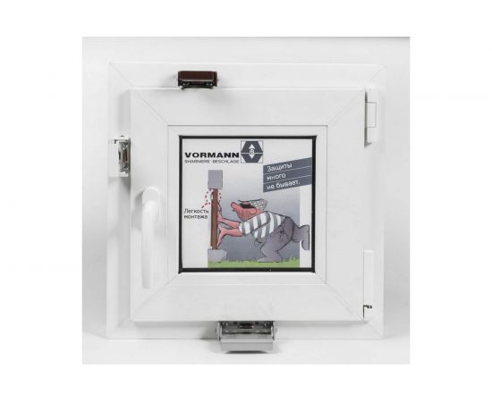 Замок для окон VORMANN 16х27/92х3 мм, оцинкованный, коричневый + монтажный набор 00204 016 B – изображение 3