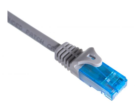 Шнур NIKOMAX U/UTP 4 пары, категория 6, 2хRJ45/8P8C, серый, 5м NMC-PC4UE55B-ES-050-C-GY – изображение 3