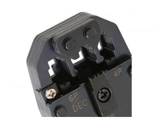 Обжимной профессиональный инструмент NIKOMAX 3 гнезда, торцевой, с храповиком NMC-2008AR – изображение 3