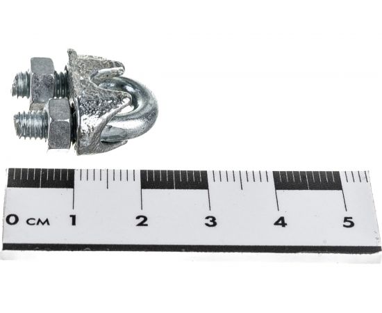 Канатный зажим Тор ф=5 мм DIN 741 12356 – изображение 3