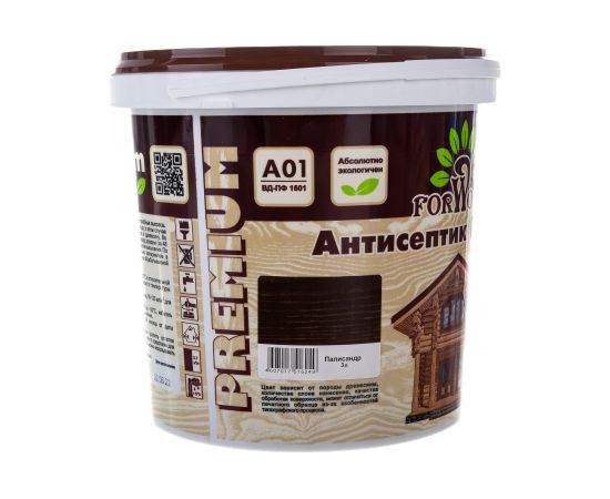 Антисептик Forwood ВДПФ-1601 палисандр, 3 л 141227 – изображение 3