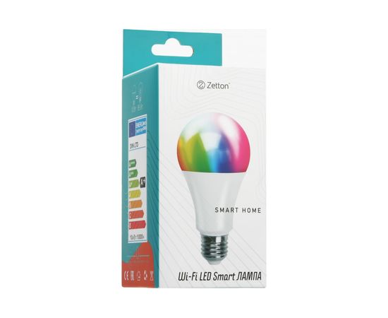 Умная лампа Zetton LED RGBW Wi-Fi Bulb E27 10Вт ZTSHLBRGBE271RU – изображение 4