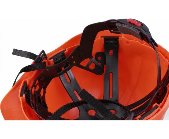 Защитная каска с храповым механизмом РИМ Эталон оранжевая 731988ора – изображение 4