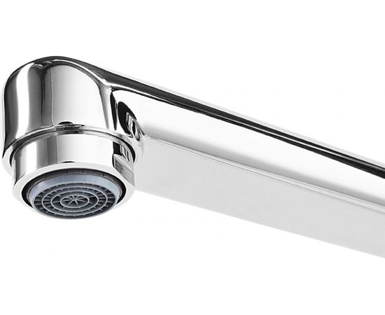 Смеситель для ванны IDDIS Zodiac ZODSBL2i10WA с длинным изливом с керамическим дивертором – изображение 4