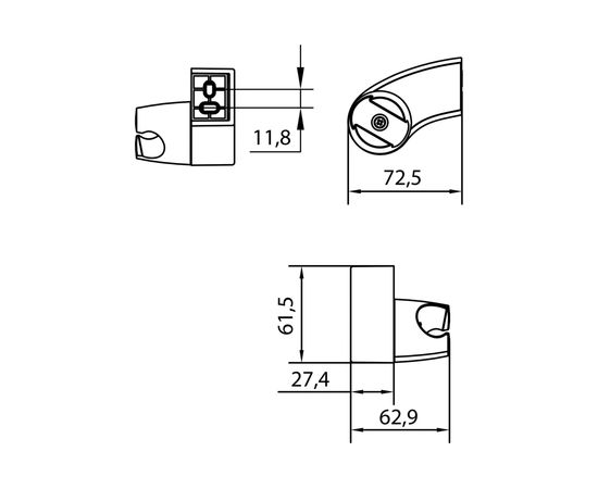 Держатель для лейки IDDIS 040 ID 040CP00I53 – изображение 4