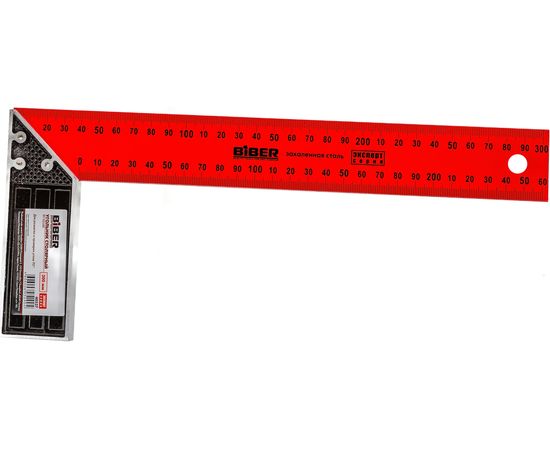 Столярный угольник, 300 мм Biber ЭКСПЕРТ 40537 тов-157075 – изображение 4