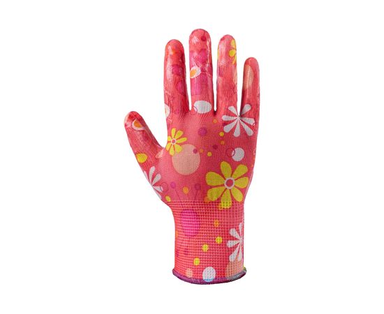 Нейлоновые с нитрилом перчатки Фабрика перчаток Цветок ПЕР-ПУ-ЦВ-960 – изображение 5