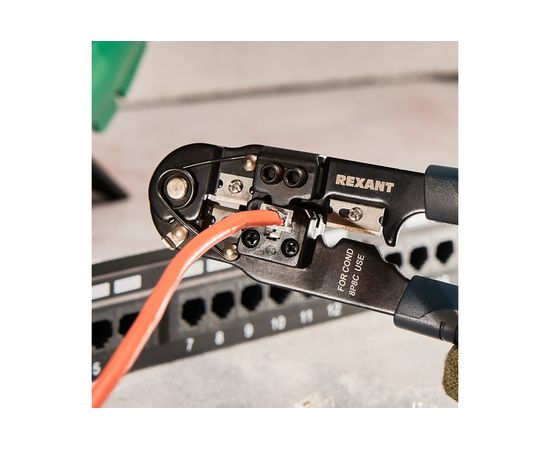 Компьютерный кримпер для обжима 8P8C REXANT ht-210N 12-3451 – изображение 5