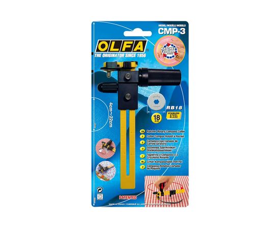 Циркульный нож OLFA 18 мм OL-CMP-3 – изображение 6