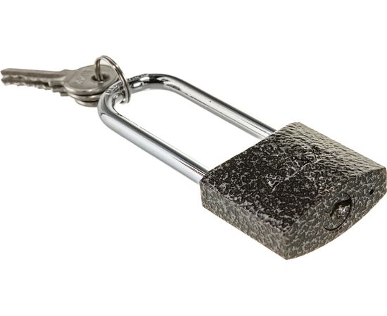 Навесной замок AJAX PD-01-38-L англ. 3 кл., длинная дужка, коробка 42235 – изображение 6