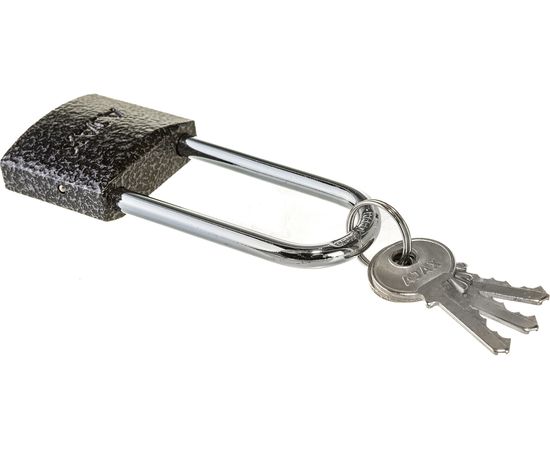 Навесной замок AJAX PD-01-38-L англ. 3 кл., длинная дужка, коробка 42235 – изображение 7