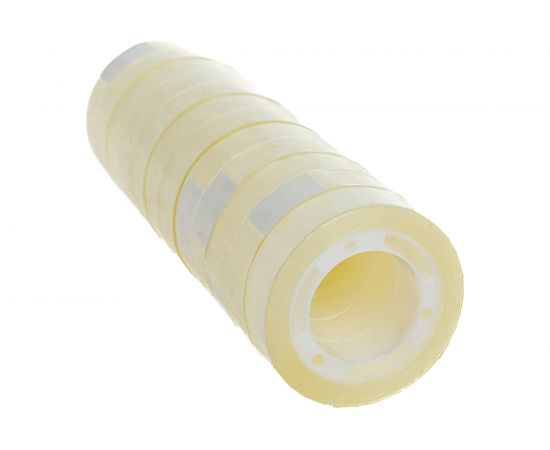 Канцелярская клейкая лента Attache 12 мм х 21 м, пластиковая втулка, 12 шт. 892699 – изображение 8