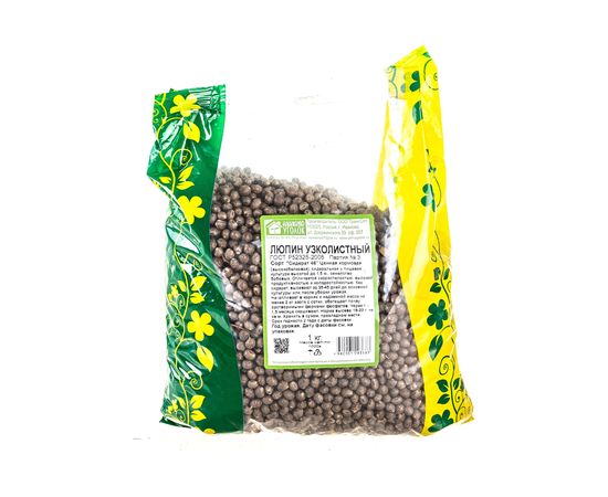 Семена Зеленый уголок Люпин узколистный, 1 кг 4660001293663 