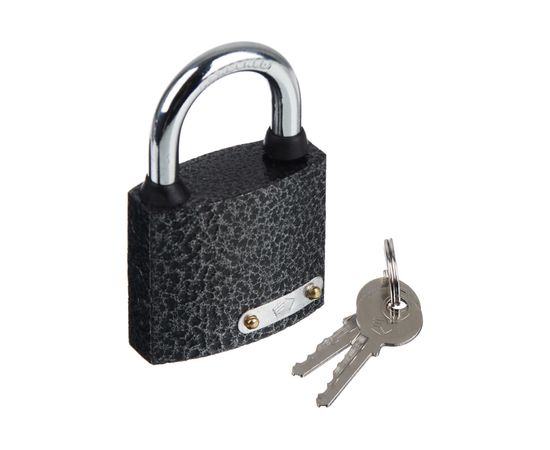 Навесной замок ЕРМАК Влагонепроницаемый металл, 38 мм 468-091 