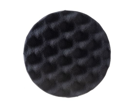 Круг полировальный рифленый на липучке черный мягкий (150x25 мм) Chamaeleon 49400 