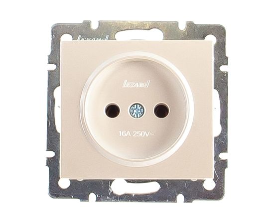 Розетка LEZARD RAIN б/ з керамика жемчужно-белый перламутр 703-3088-121 