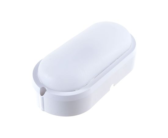 Влагозащищённый LED светильник Ultraflash LBF-0412 C01 12Вт, IP54, 220В, овал 13107 