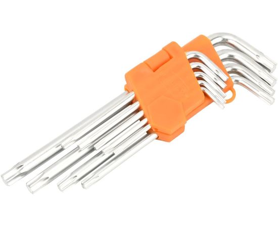 Набор Г-образных ключей TORX 9шт T10-T50 АвтоDело 39155 14640 