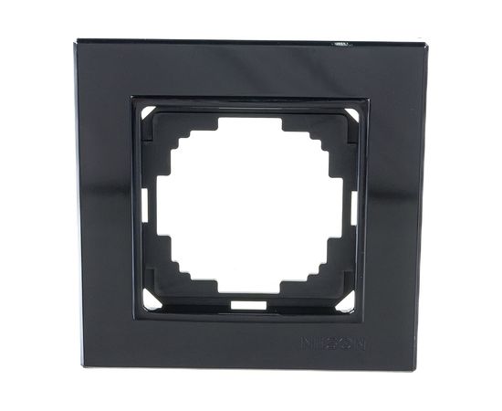 Одноместная рамка NILSON черный Alegra 25220091 
