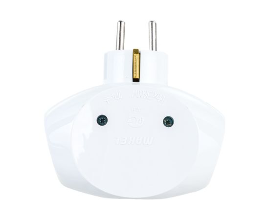 Тройник с заземлением,16А Makel 10015 