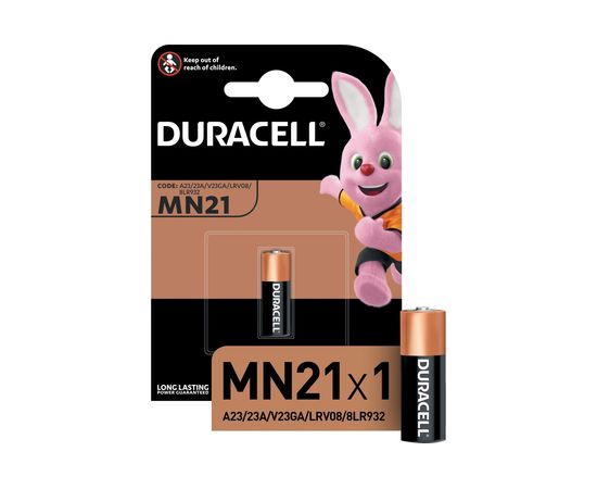 Щелочная батарейка Duracell, MN21 12V 1шт 746 