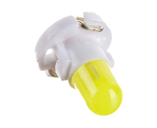 Автолампа диод SKYWAY T4.2 1 COB с цоколем 1-контурная, белая S08201392 