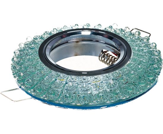 Светильник ЭРА DK LD2 SL/WH декор c белой светодиодной подсветкой, прозрачный Б0019197 – изображение 2