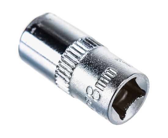 Головка торцевая короткая (8 мм; CrV; 1/4DR) YATO YT-1407 – изображение 2