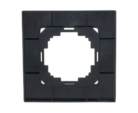 Одноместная рамка NILSON черный Alegra 25220091 – изображение 2