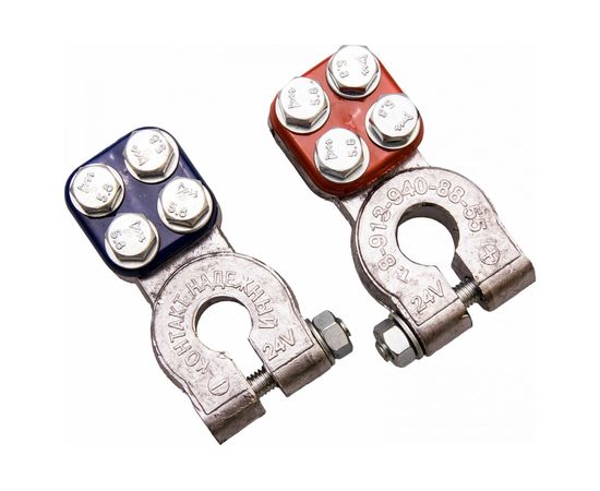 Грузовые большие клеммы SKYWAY свинцовые КОНТАКТ S06701007 – изображение 2