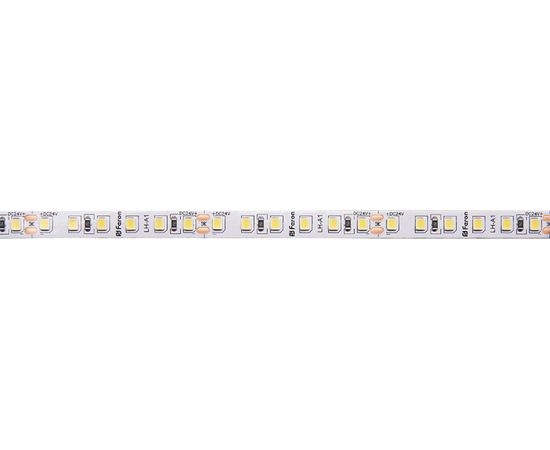 Светодиодная лента FERON 120SMD /м 11Вт/м 24V 5000х8х1.22мм 3000К, LS501 41056 – изображение 2