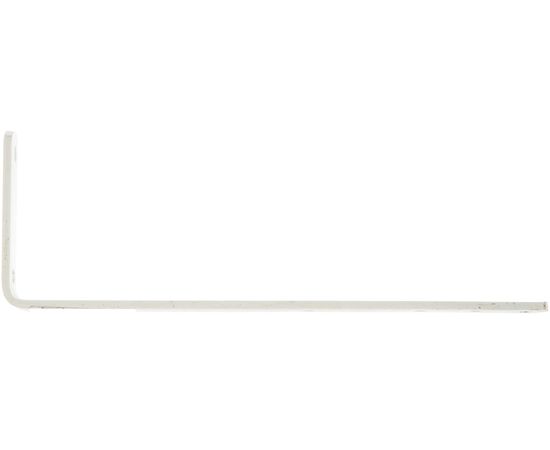 Бытовой кронштейн Невский Крепеж белый 80x240x20x4 мм 810142 – изображение 2
