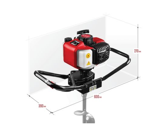 Мотобур Зубр МБ1-150 – изображение 2