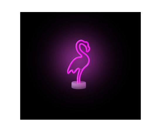 Светодиодный настольный неоновый светильник Apeyron Фламинго, 3Вт, цвет свечения розовый 12-69 – изображение 2