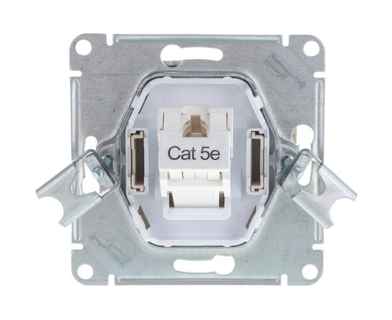 Механизм компьютерной розетки Schneider Electric ATLAS DESIGN RJ45 шампань ATN000583 1240340 – изображение 2