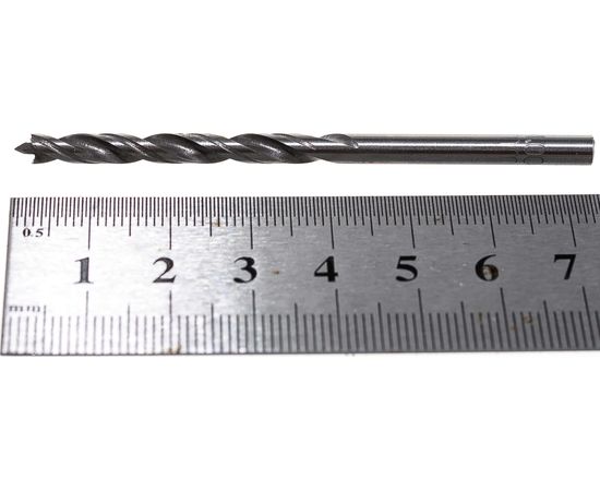 Сверло спиральное V2 по твердому дереву (4х75 мм) PROJAHN 19404 – изображение 3