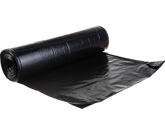 Мешки для мусора в рулоне Броня (10 шт; 300 л; черные; ПВД; 60 мкм; 2-х слойные, 105x150 см) Ромашка ВР-0014 – изображение 3