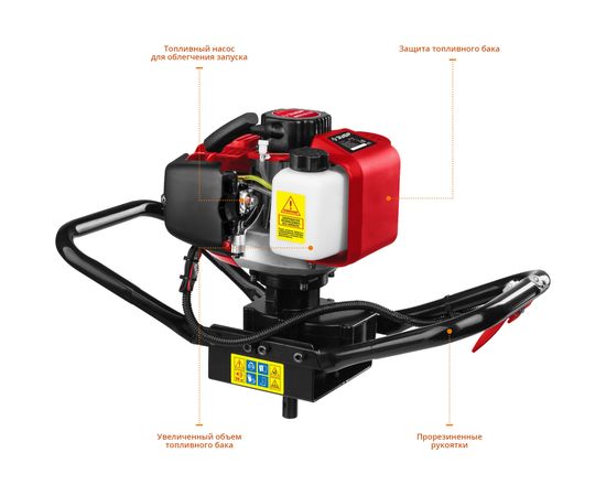 Мотобур Зубр МБ1-150 – изображение 3