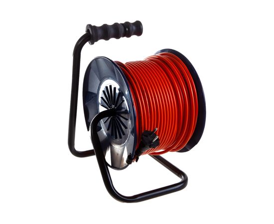 Удлинитель Партнер-Электро PowerLine 4 гн. б/з с выкл. ПВС 2х0,75 6A 50м UK201A-450DB – изображение 3