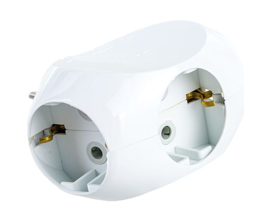 Тройник с заземлением,16А Makel 10015 – изображение 3