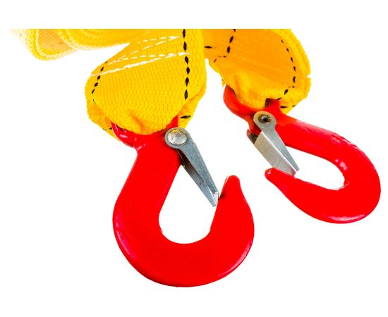 Буксировочный трос ГЛАВДОР GL-11, 10 т х 5 м, 2 крюка 47426 – изображение 4